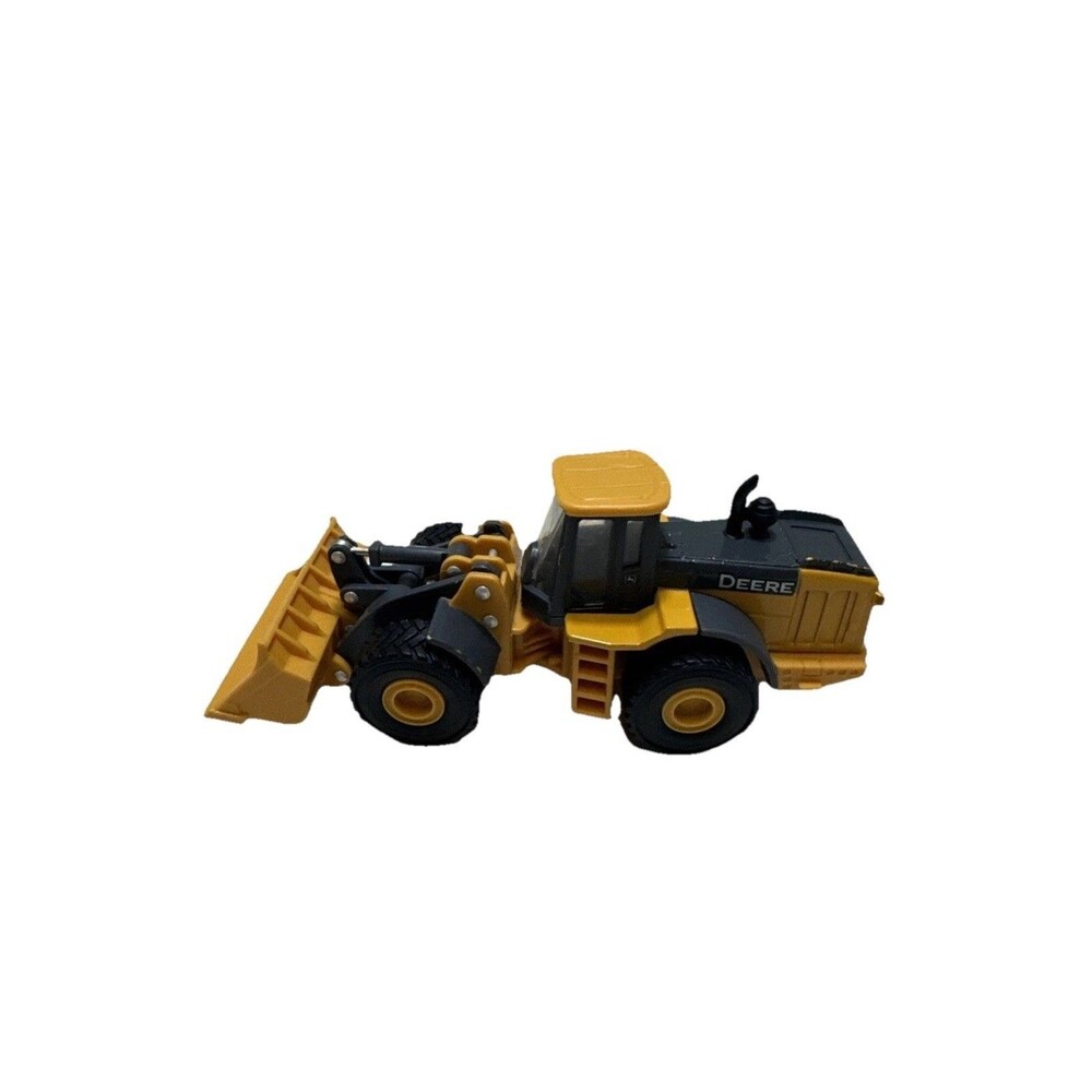 ERTL John Deere Wheel Loader  1/32 Yellow Gray Toy TOMY 5 1/2"